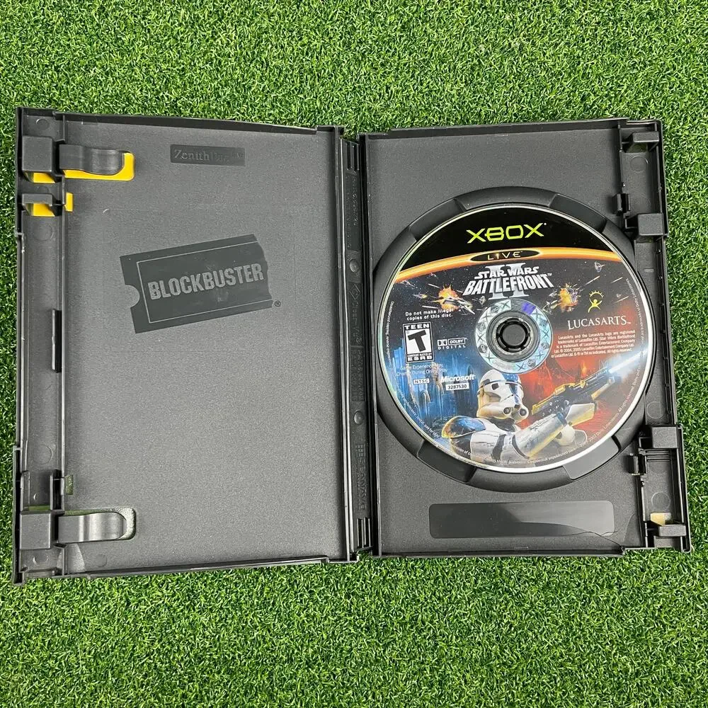 Star Wars: Battlefront II (Microsoft Xbox, 2005) No Manual